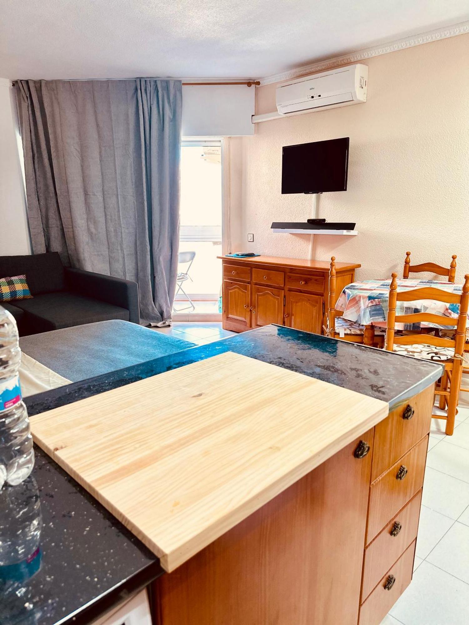 Studio Apartment Santana Habaneras - 05 At Beach With Garage, Pool And Lift 또레비에하 외부 사진