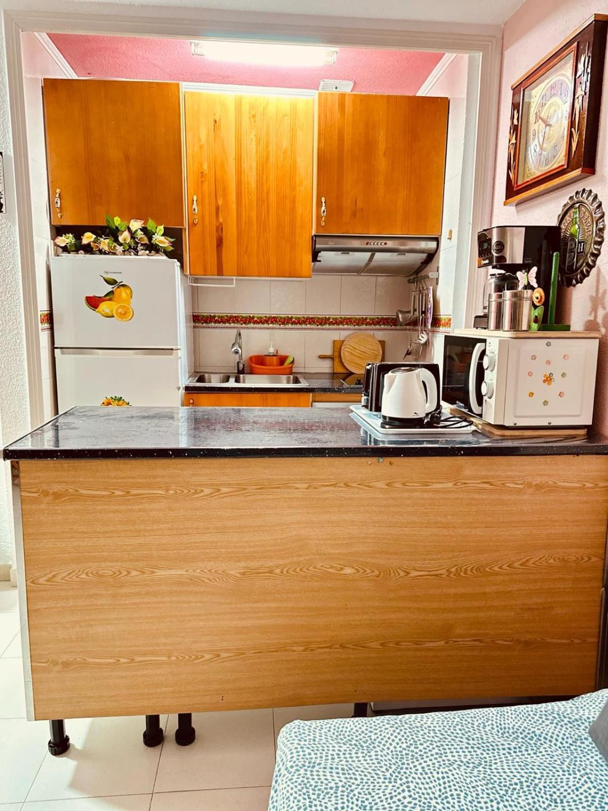 Studio Apartment Santana Habaneras - 05 At Beach With Garage, Pool And Lift 또레비에하 외부 사진